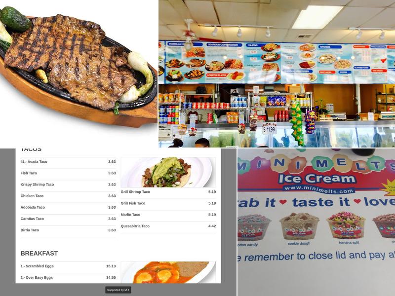 Ortega's Fish & Grill Menu