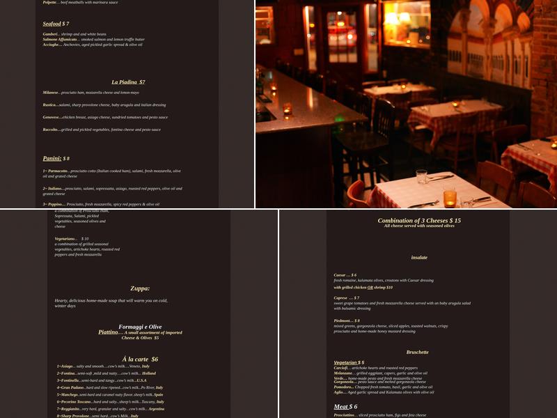 Osteria Da Amedeo Menu