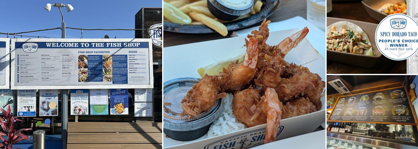 Pacific Beach Fish Shop Menu