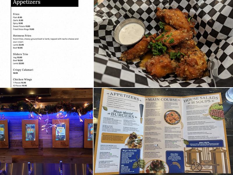 Pacific PourHouse Menu