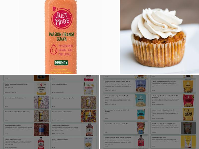 Paleo Mama Bakery Menu