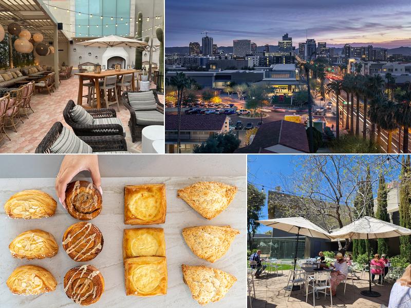 Temporary Café at Phoenix Art Museum