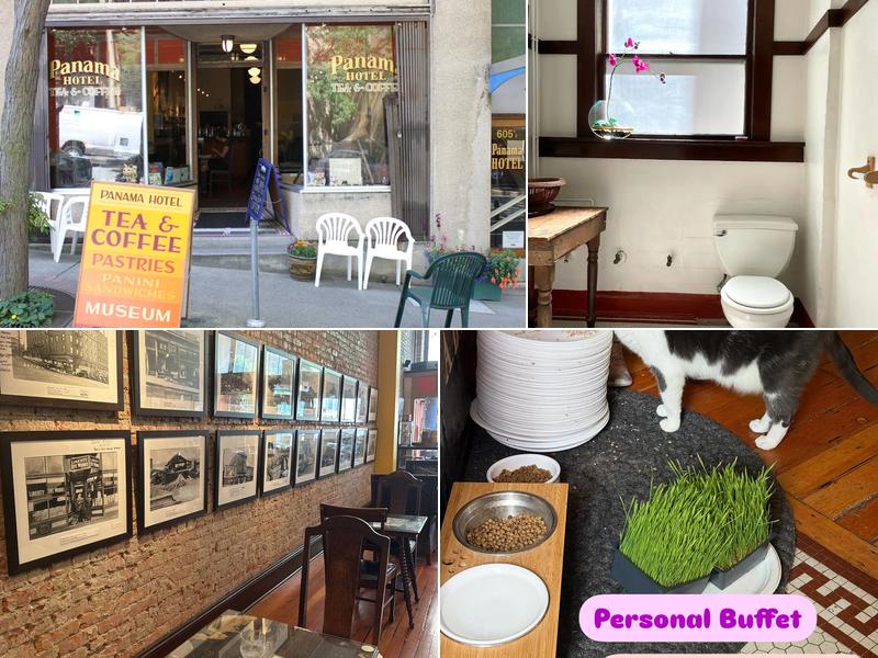 Panama Hotel and Tea House 605 South Main St, Seattle