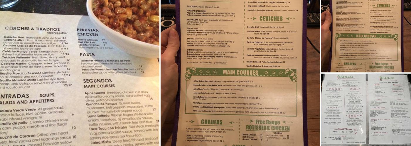 Panca Menu