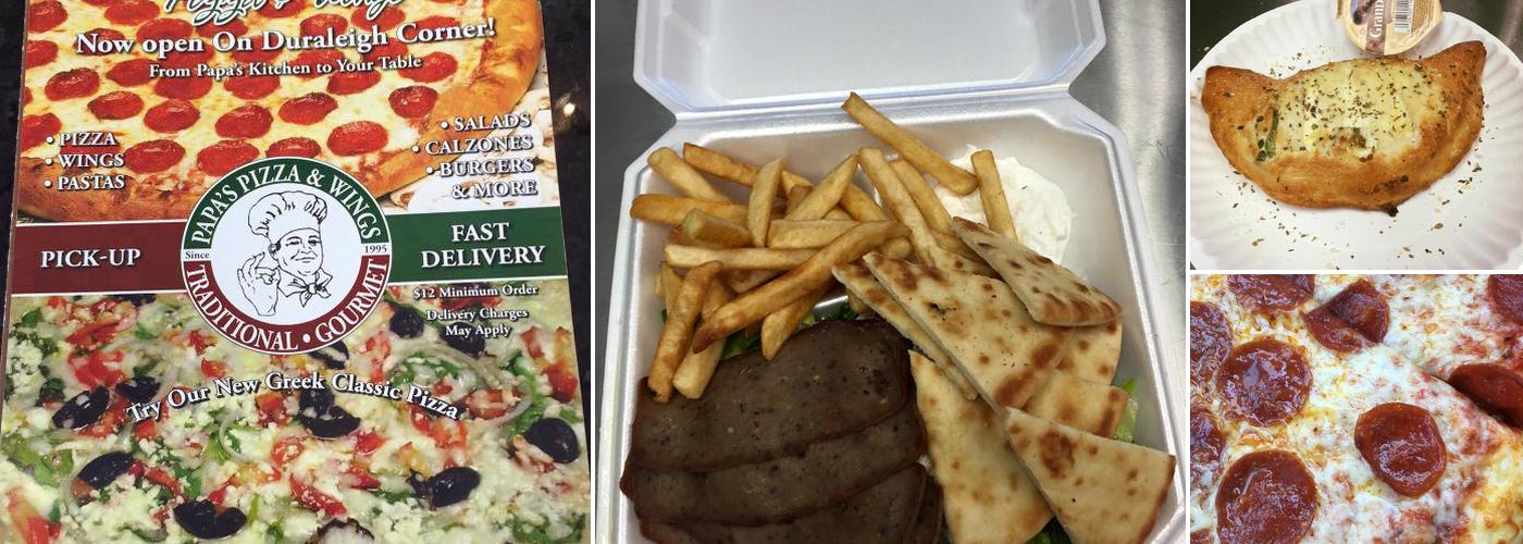 Papas Pizza And Wings