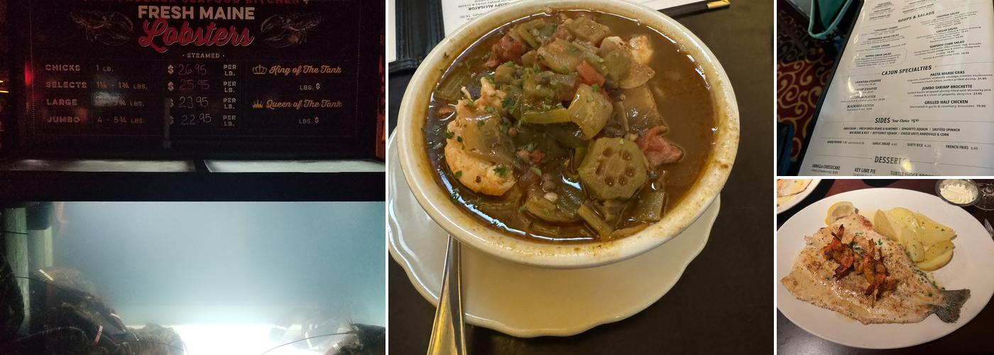 Pappadeaux Seafood Kitchen Menu