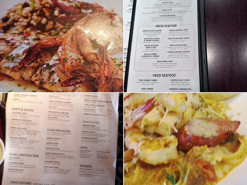 Pappadeaux Seafood Kitchen Menu
