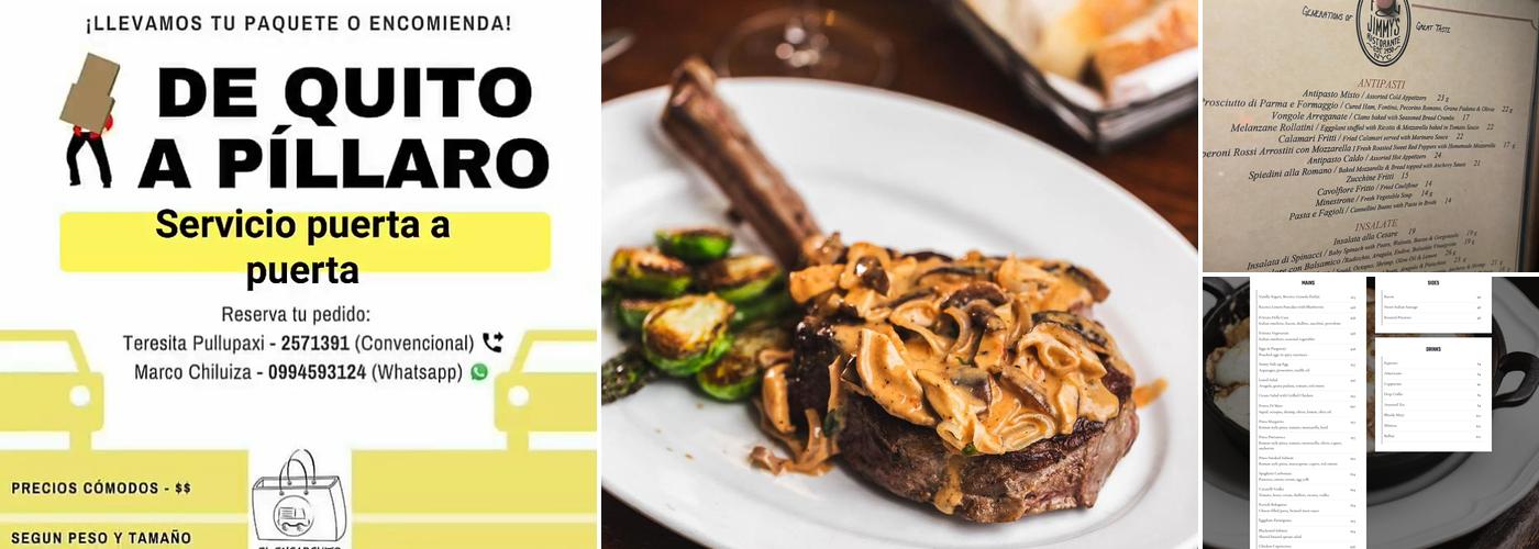 Paul & Jimmy’s Ristorante Menu