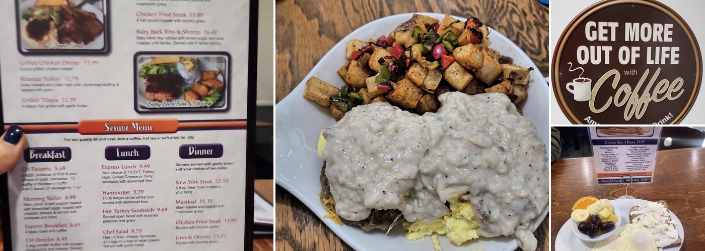 CH Cafe & Grill Menu