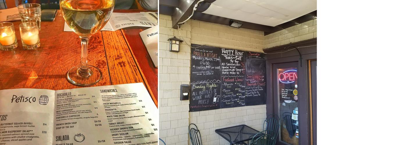 Petisco Menu