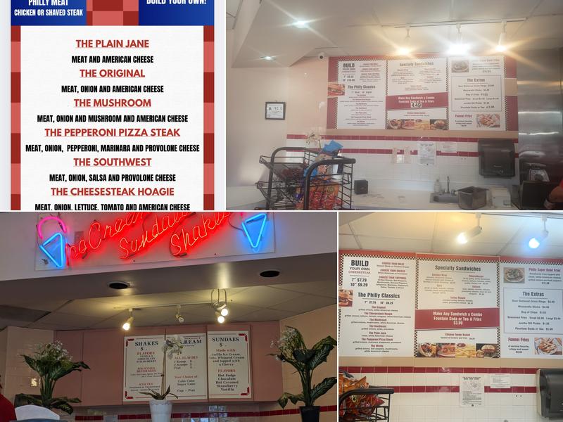 Philly Corner Menu