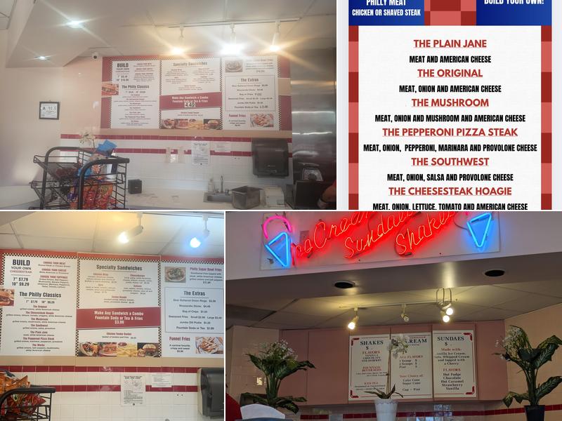 Philly Corner Menu