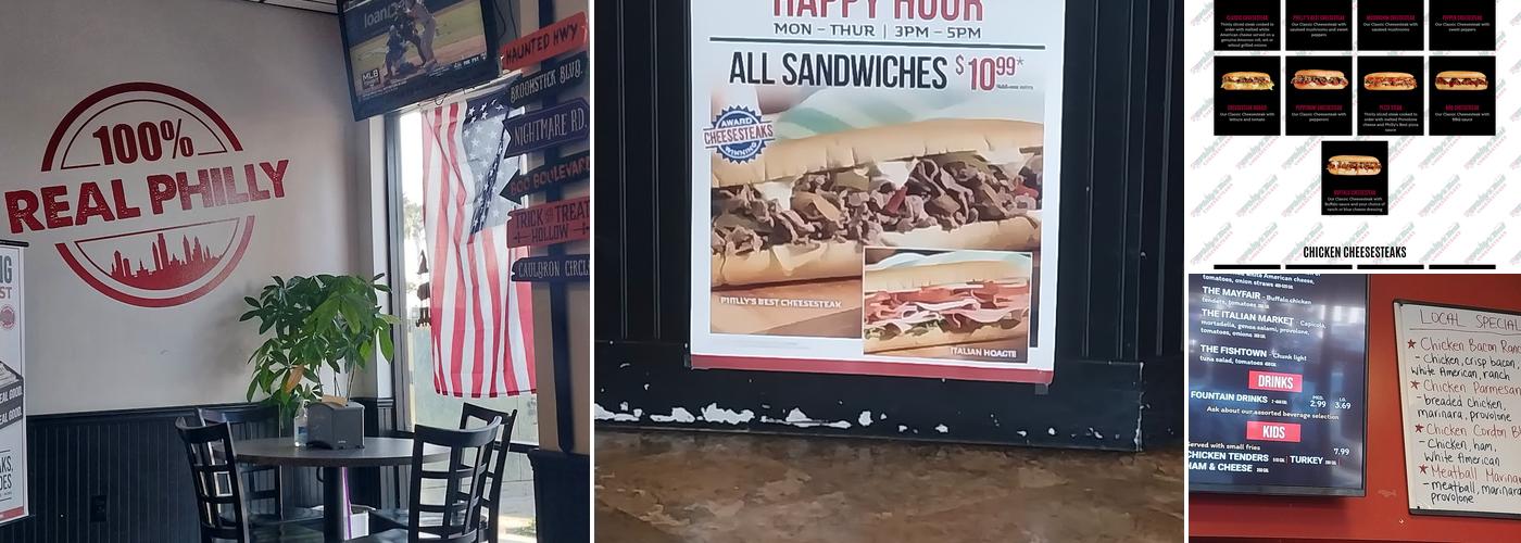 Philly's Best Cheesesteaks Menu