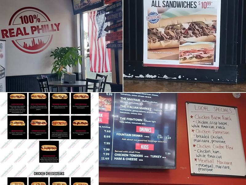 Philly's Best Cheesesteaks Menu