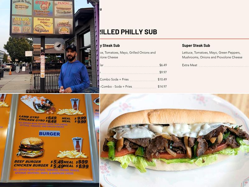 Philly Steak & Gyros Menu