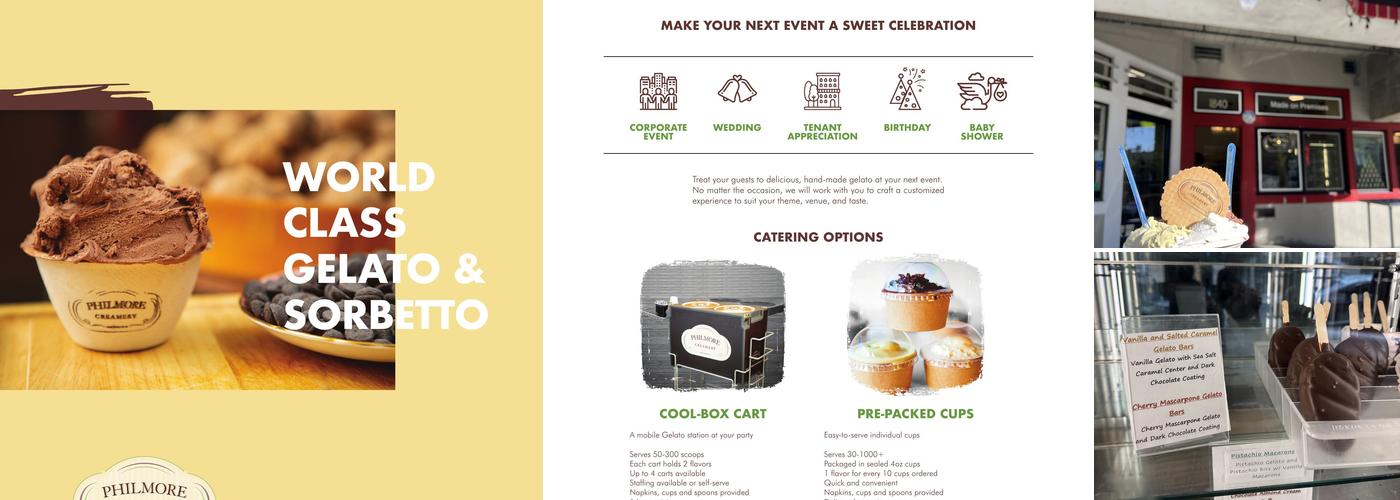 Philmore Creamery Menu