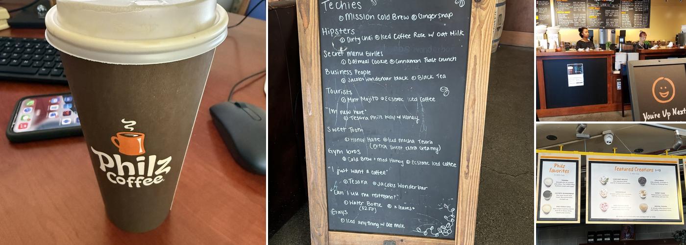 Philz Coffee Menu