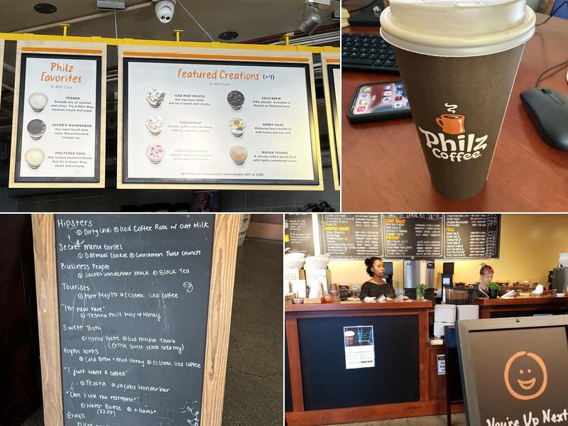 Philz Coffee Menu
