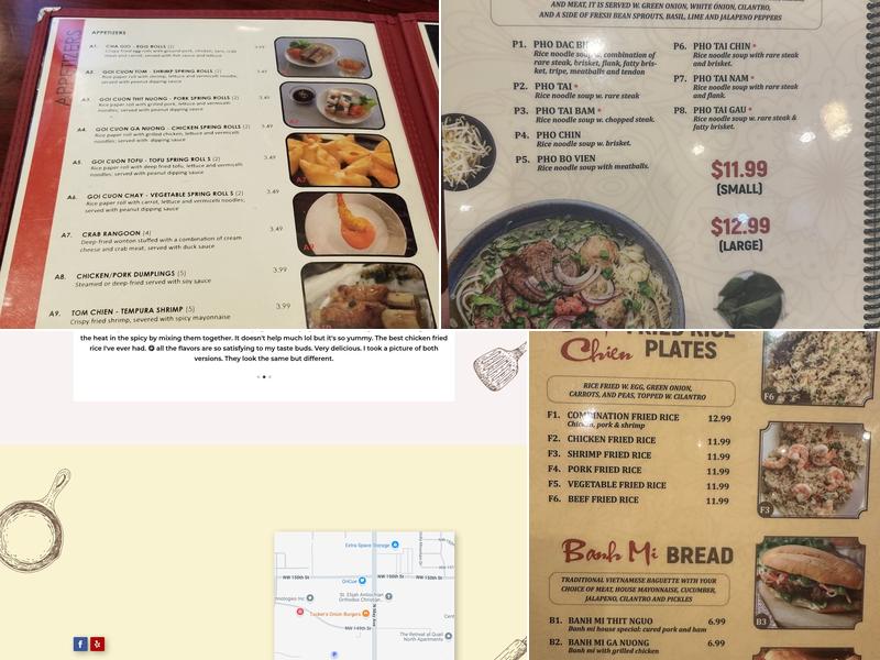 Pho 54 Menu