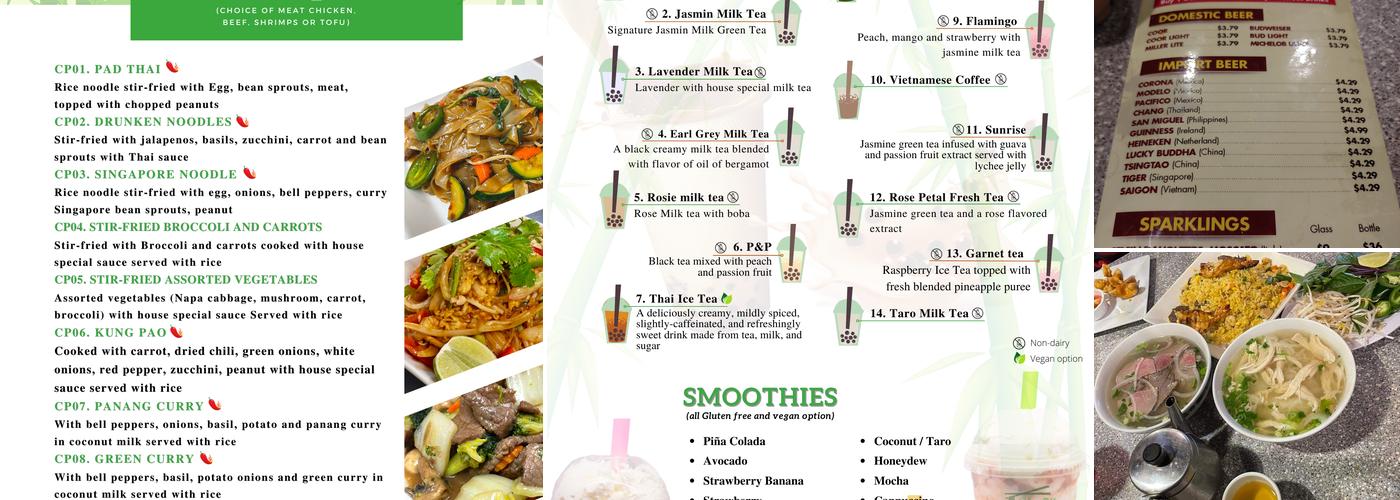Pho 78 Westminster Menu
