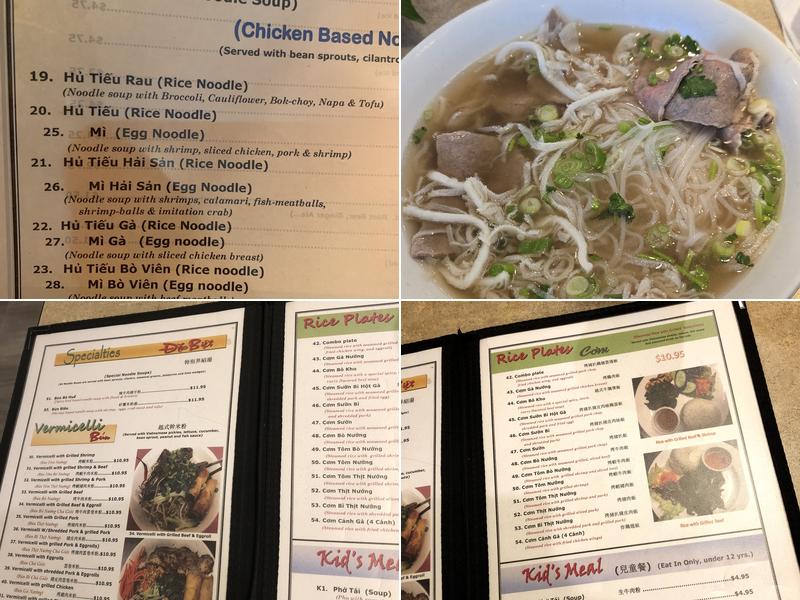 Pho 78 Vietnamese Restaurant Menu