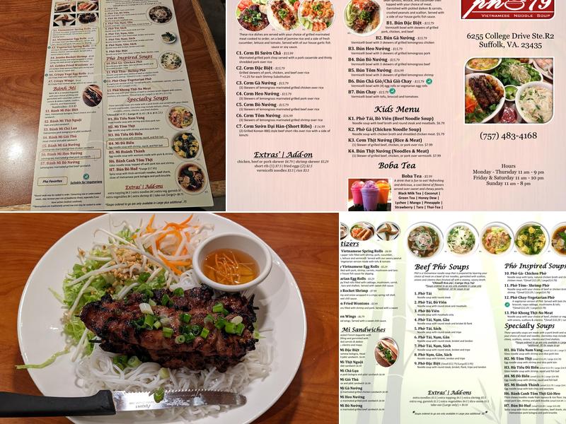 Pho 79 Menu