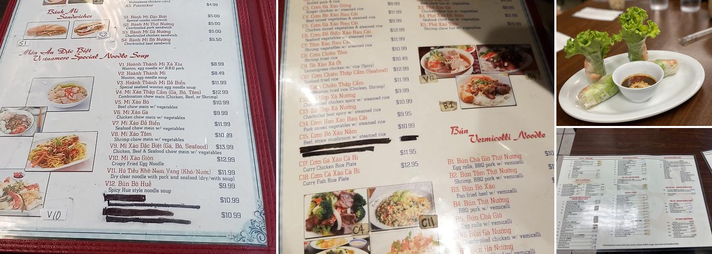 Pho 90 Vietnamese Restaurant Menu