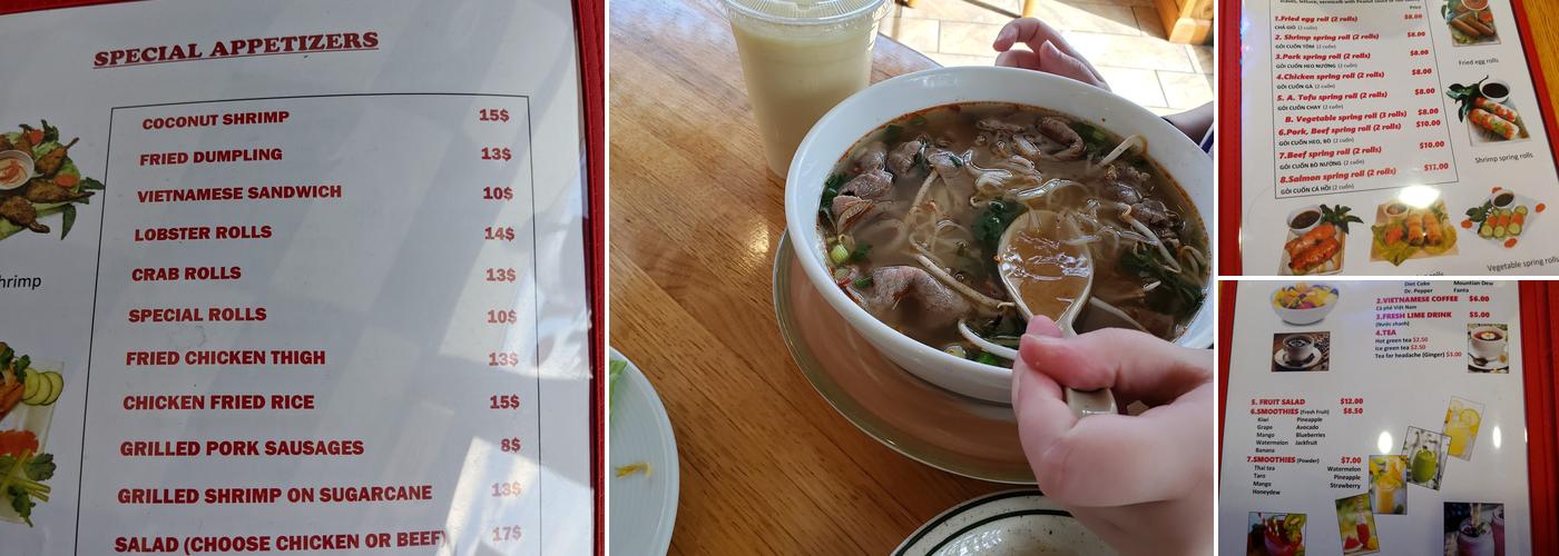 Pho 99 Menu