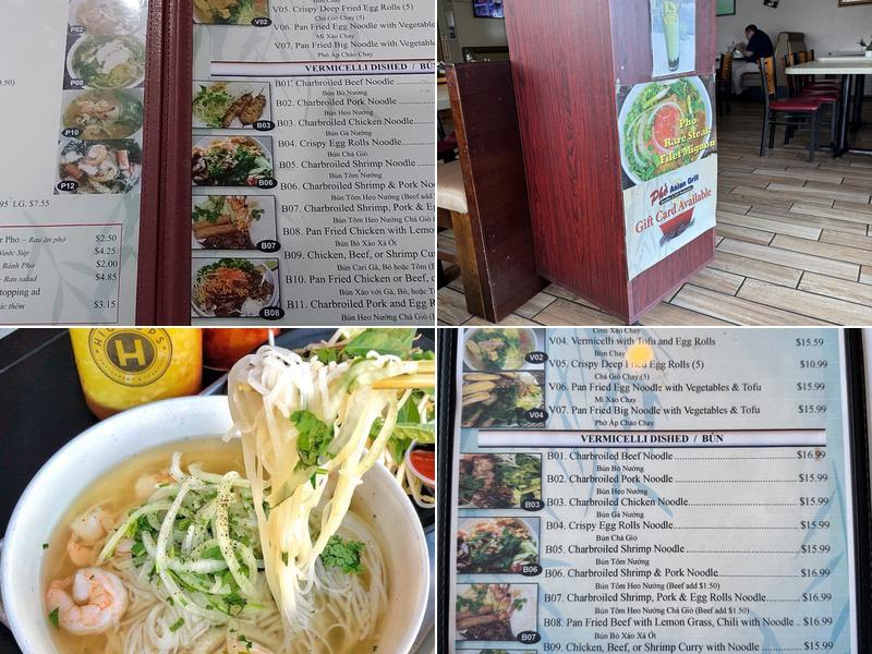 Pho Asian Grill Menu