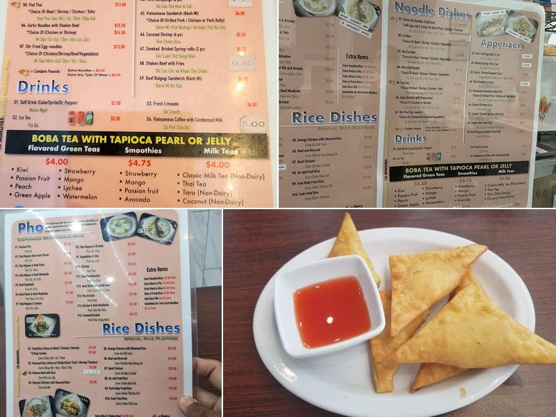 Pho Beef Noodle & Grill Menu