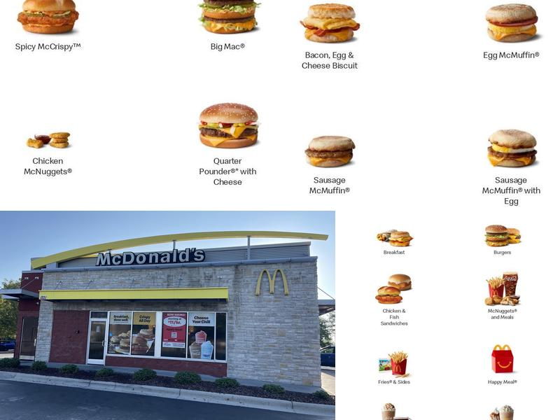McDonald's Menu