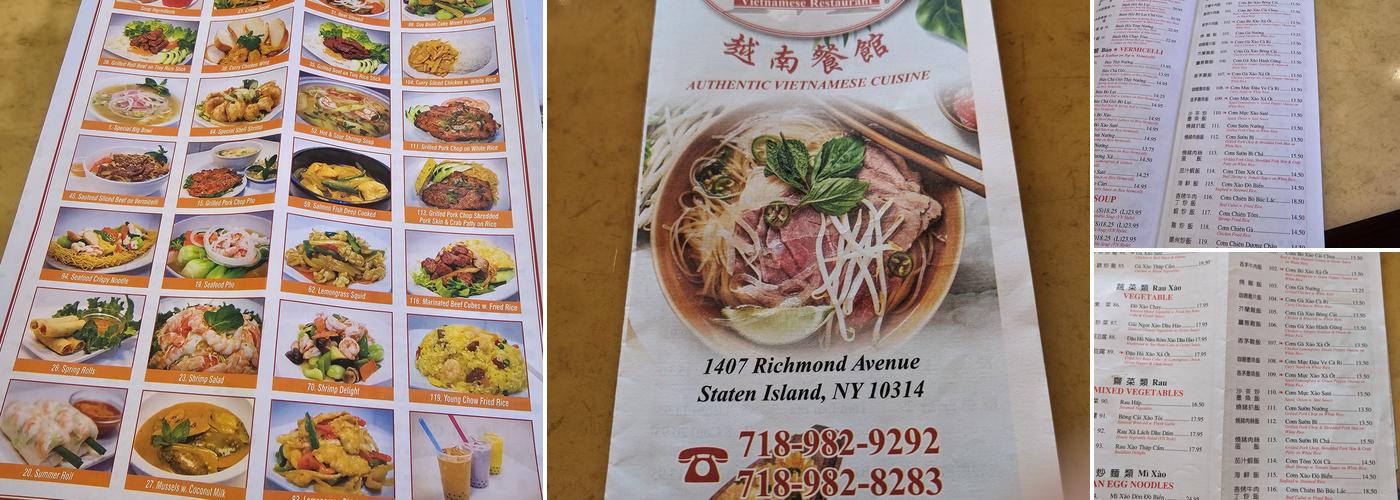 Pho Mac Menu
