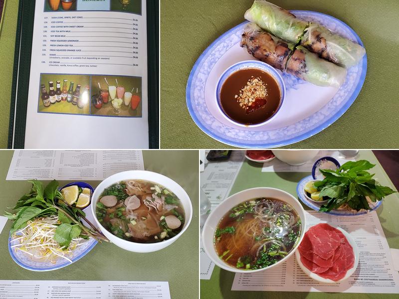 Phở Nam Menu