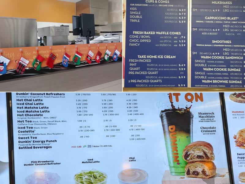 Dunkin' Menu