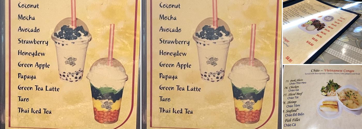 Pho Queen Menu