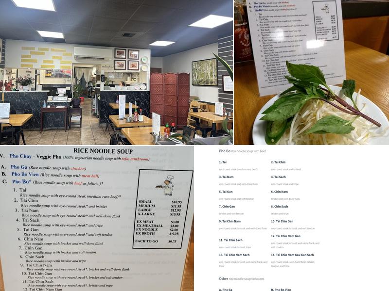 Pho Than Brothers Menu