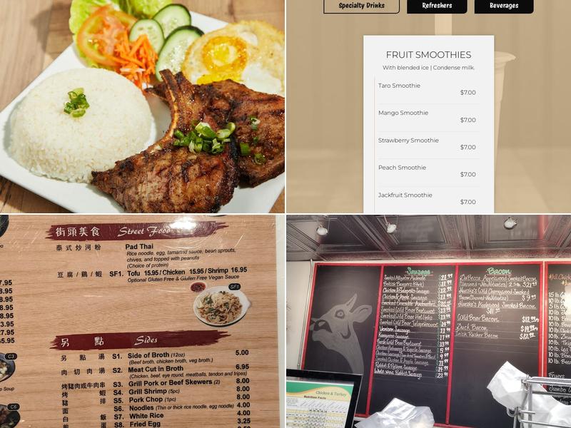 Pho Van Pittsburgh Menu