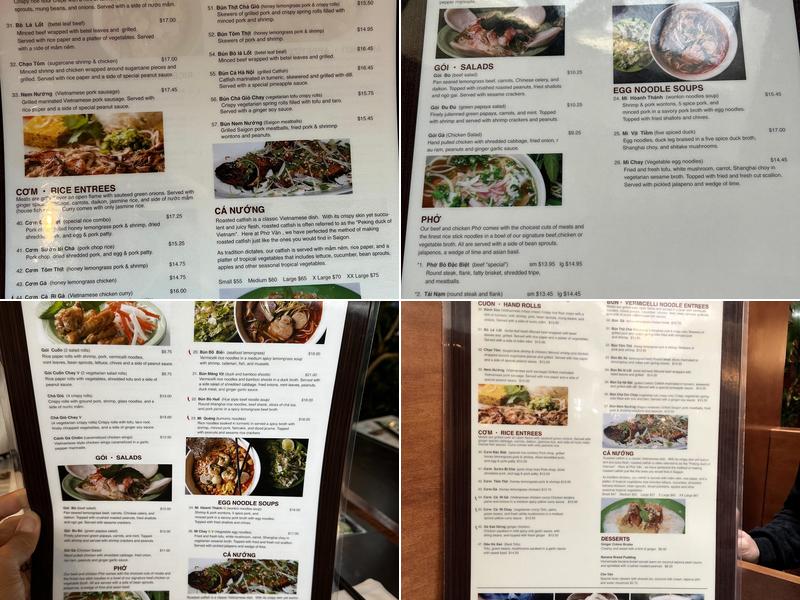 Pho Van 82nd Menu