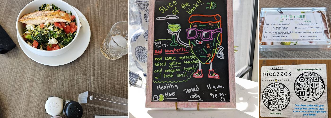 Picazzo's Healthy Italian Kitchen Tempe Menu