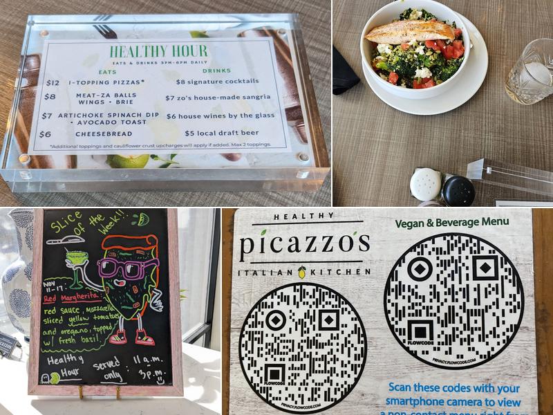 Picazzo's Healthy Italian Kitchen Tempe Menu