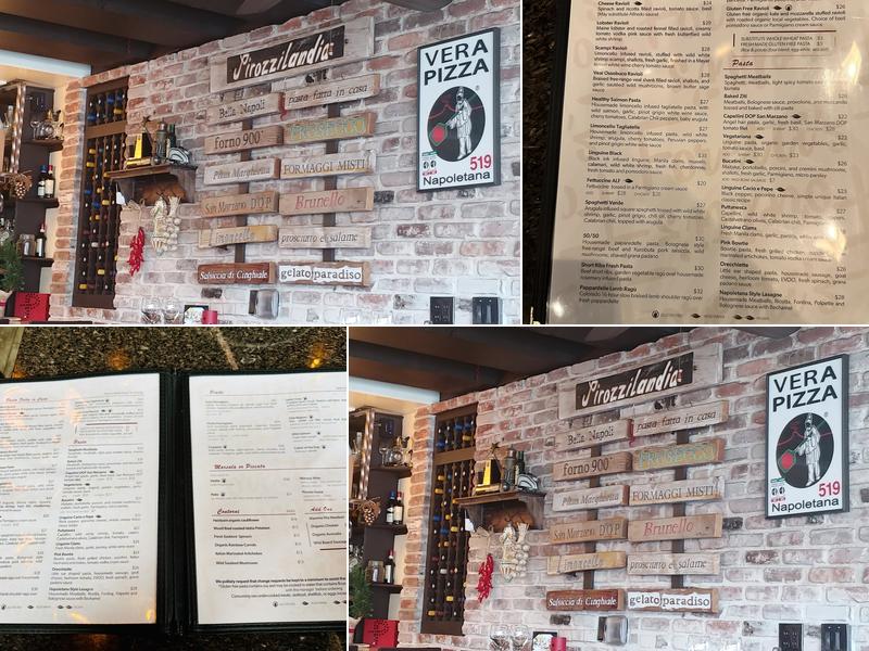 Foretti's Menu