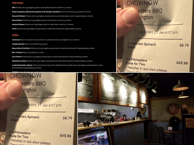 PITMASTERS BACK ALLEY BBQ Menu