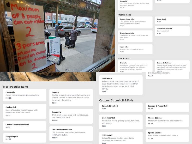 Pizza Central of Brooklyn Menu