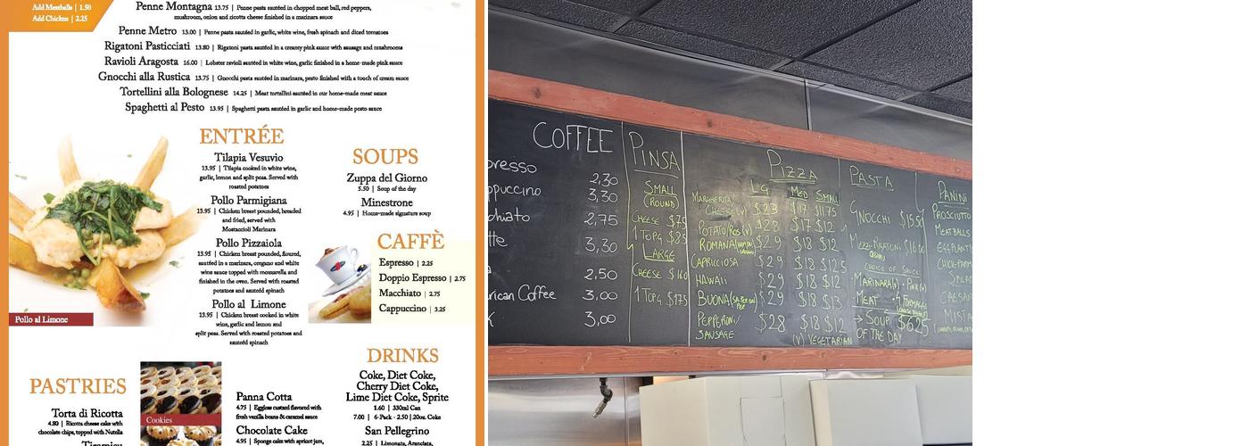 Pizza Metro Menu