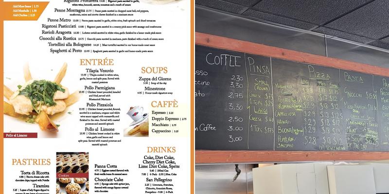Pizza Metro Menu