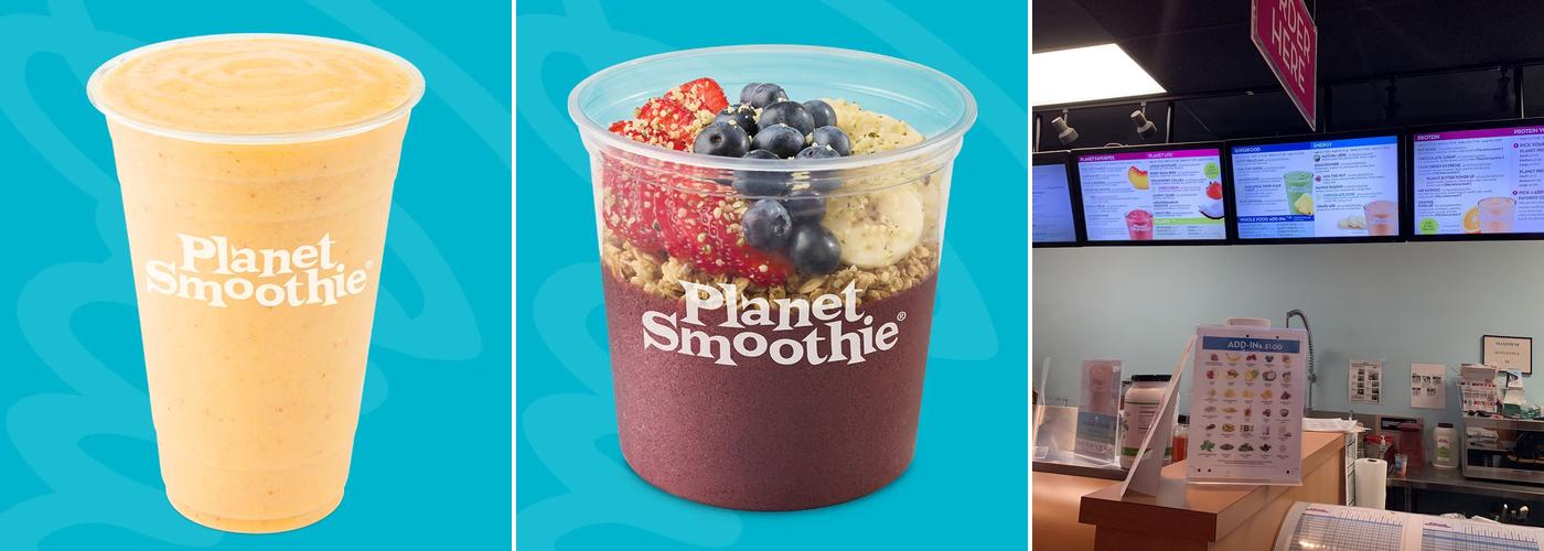 Planet Smoothie Menu