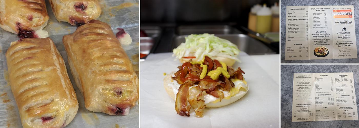 Plaza Deli Menu