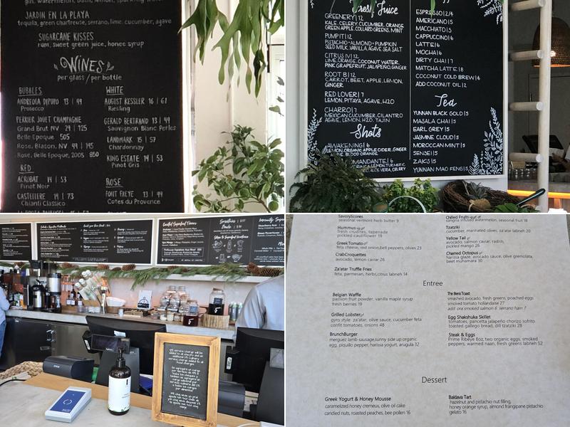 Plnthouse Menu