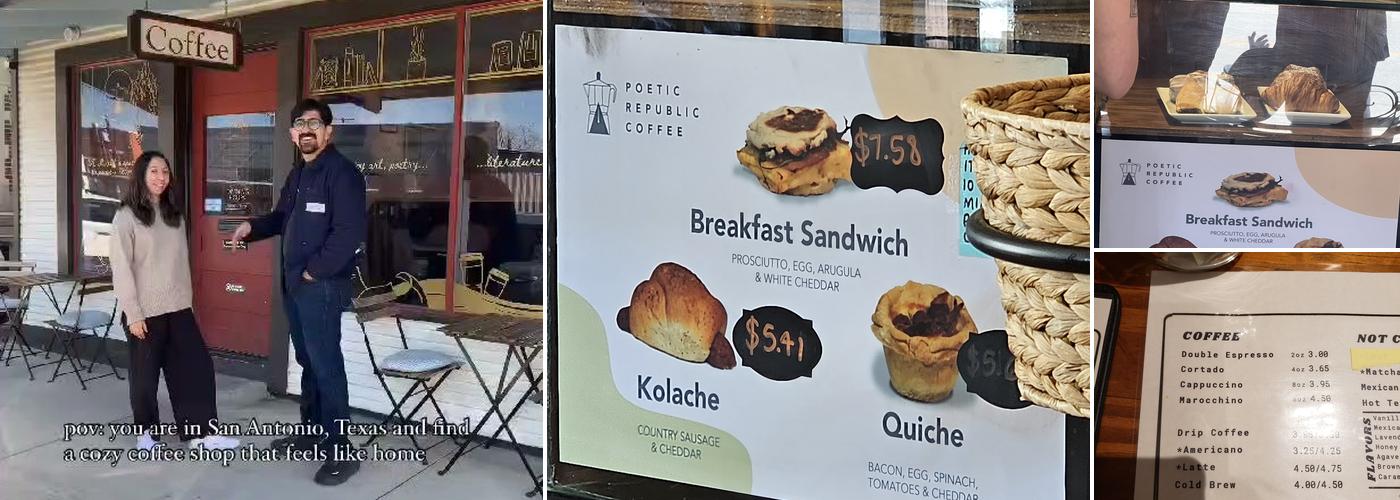 Poetic Republic Coffee & Wine Co. Menu