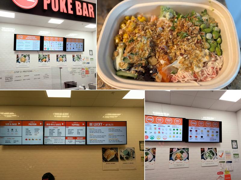 Poke Bar Menu